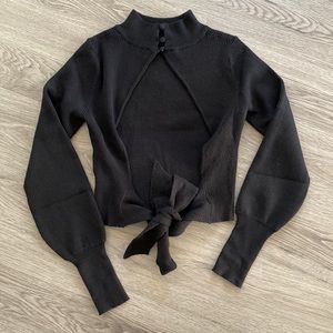 ASTR the Label Tie Back Sweater